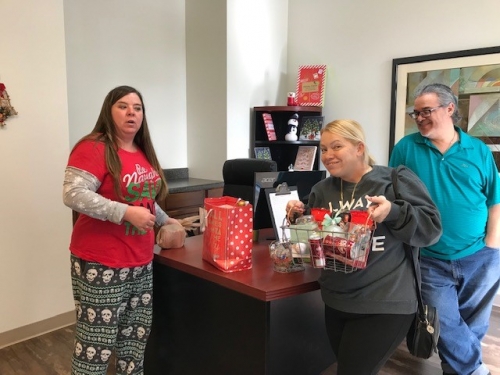 Tampa office PJs Day and Secret Santa Lunch - December 28, 2018